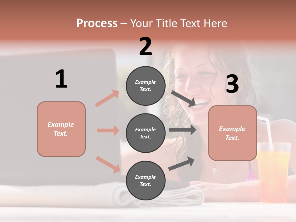 Sky Computer Business PowerPoint Template