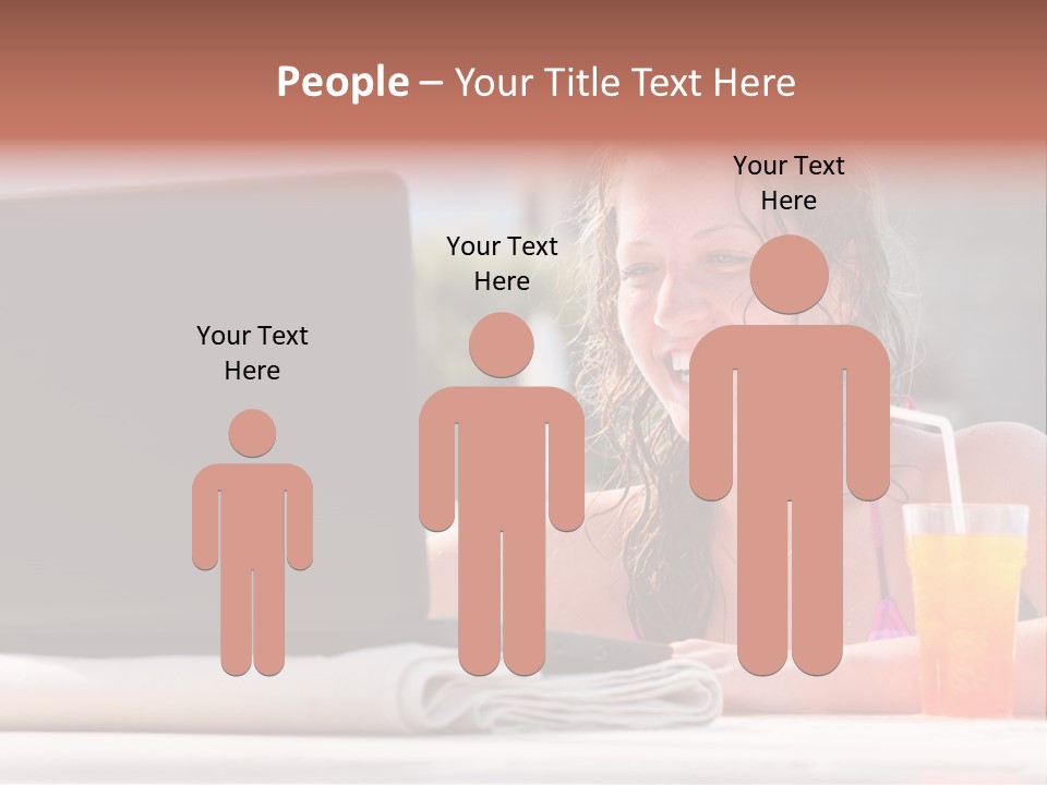 Sky Computer Business PowerPoint Template