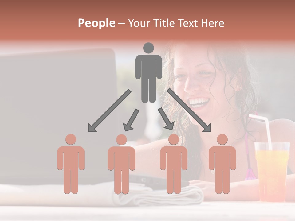 Sky Computer Business PowerPoint Template