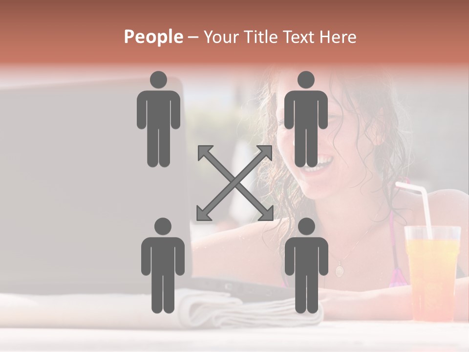 Sky Computer Business PowerPoint Template