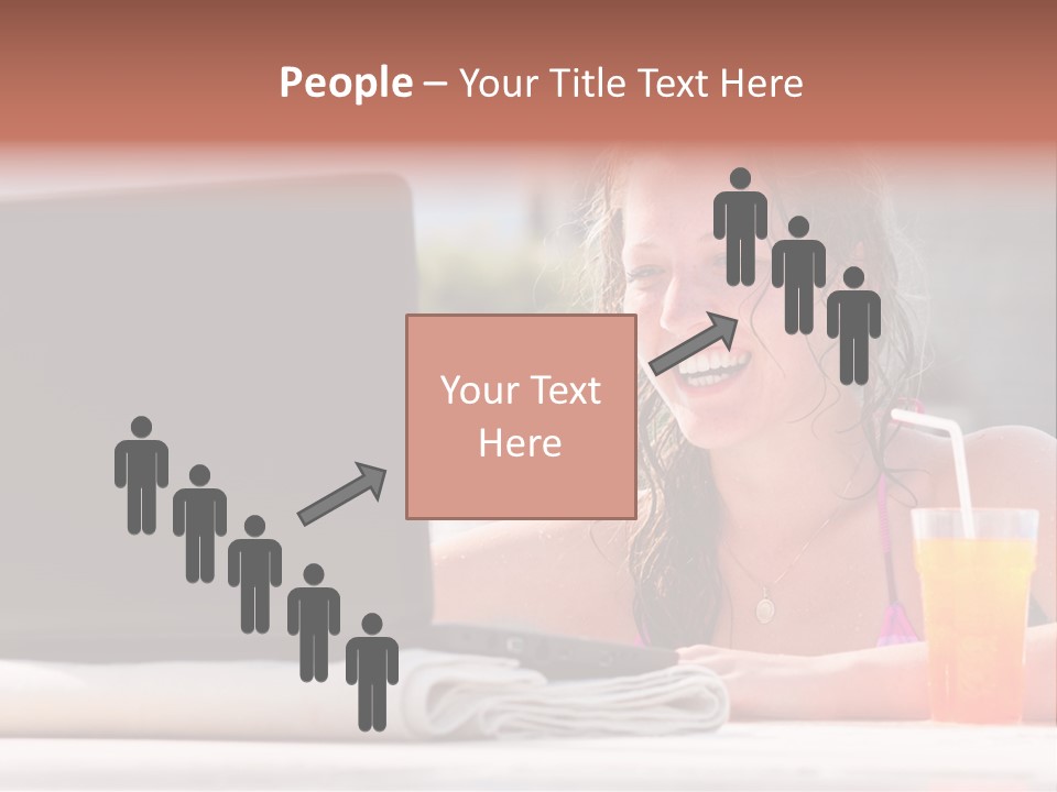 Sky Computer Business PowerPoint Template