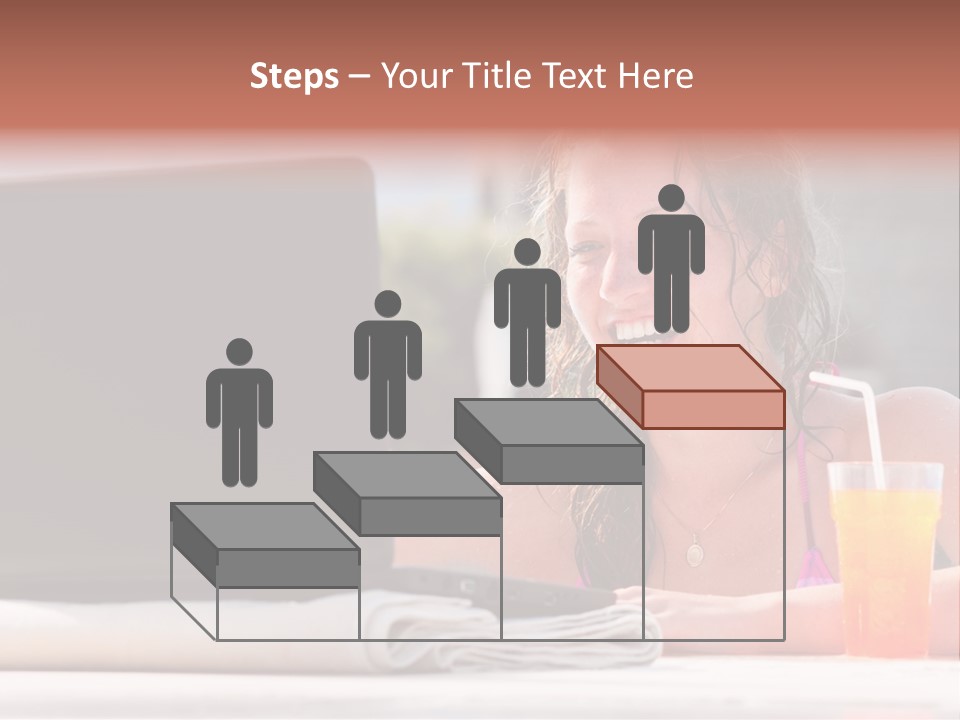 Sky Computer Business PowerPoint Template