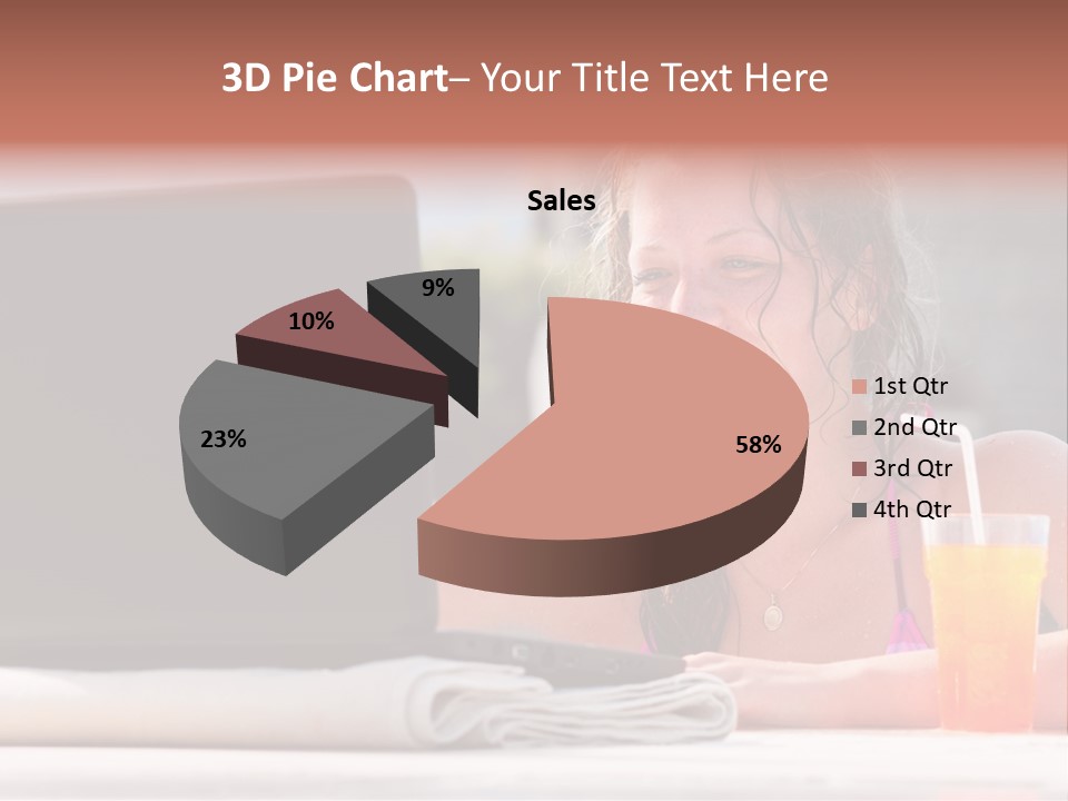 Sky Computer Business PowerPoint Template