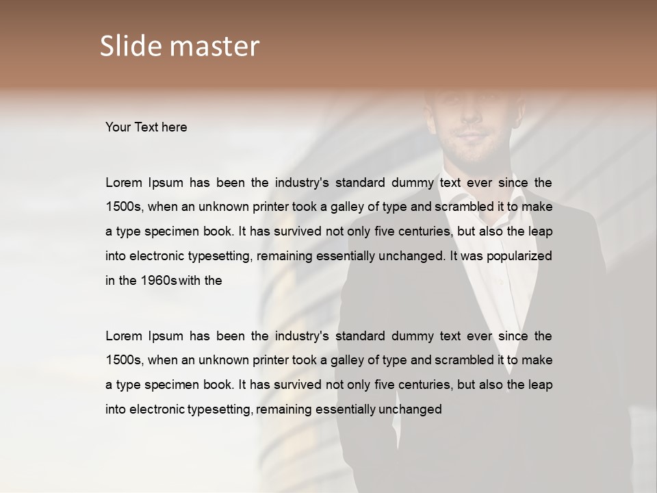Friendly People Positive PowerPoint Template