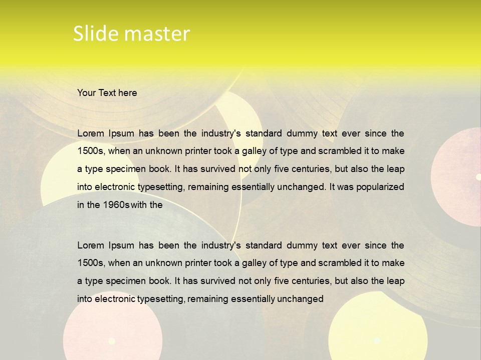 Technology White Deck PowerPoint Template