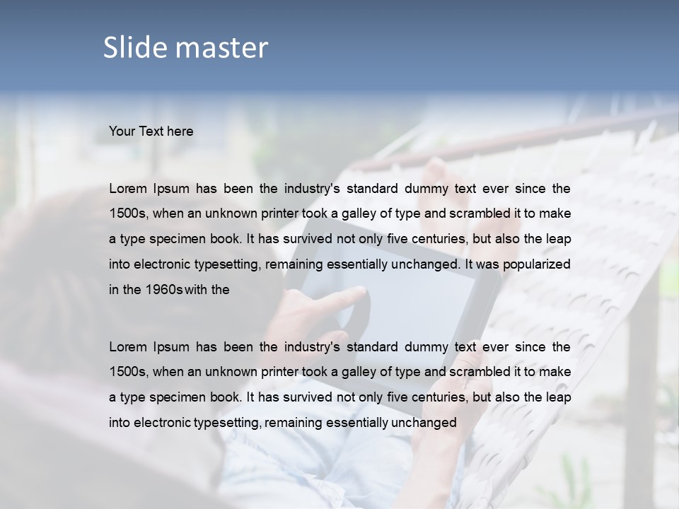 Casual Technology Communication PowerPoint Template