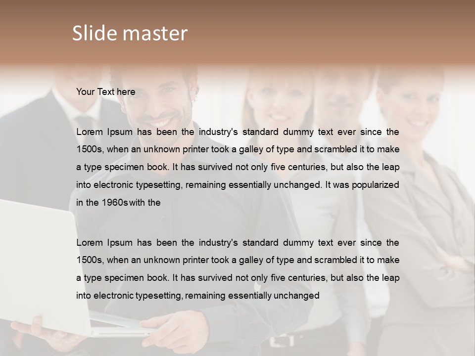 Data Security Tech Professional PowerPoint Template