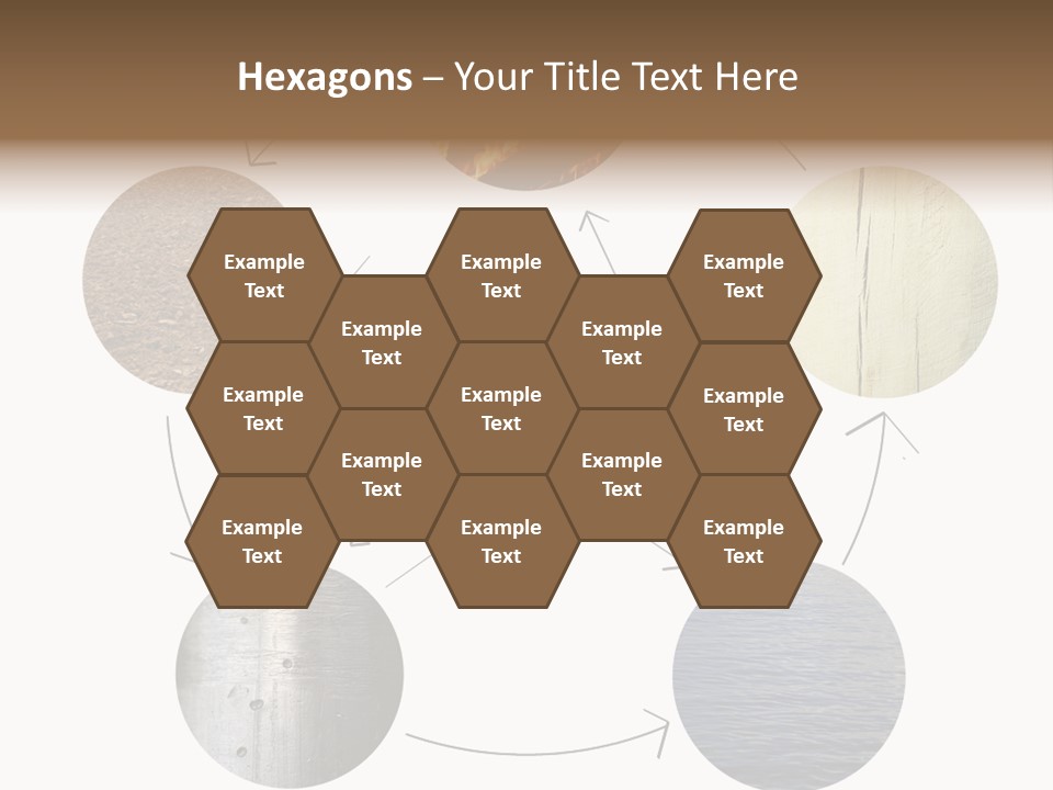 Five Elements Isolated Element PowerPoint Template