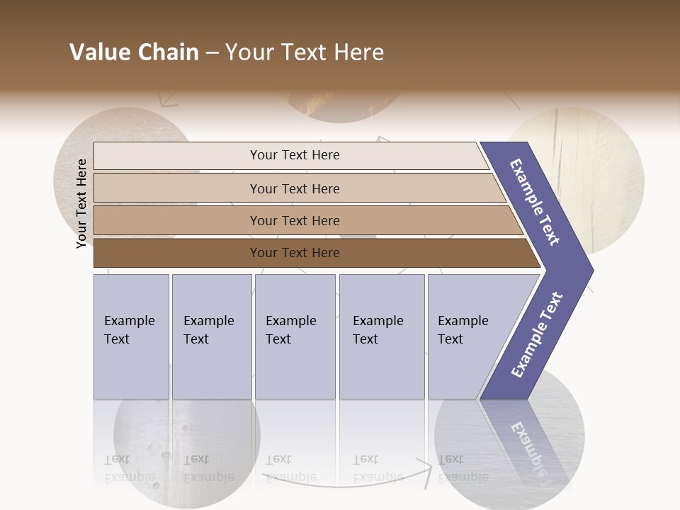Five Elements Isolated Element PowerPoint Template