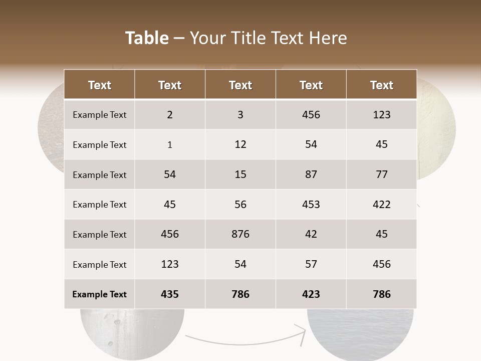 Five Elements Isolated Element PowerPoint Template