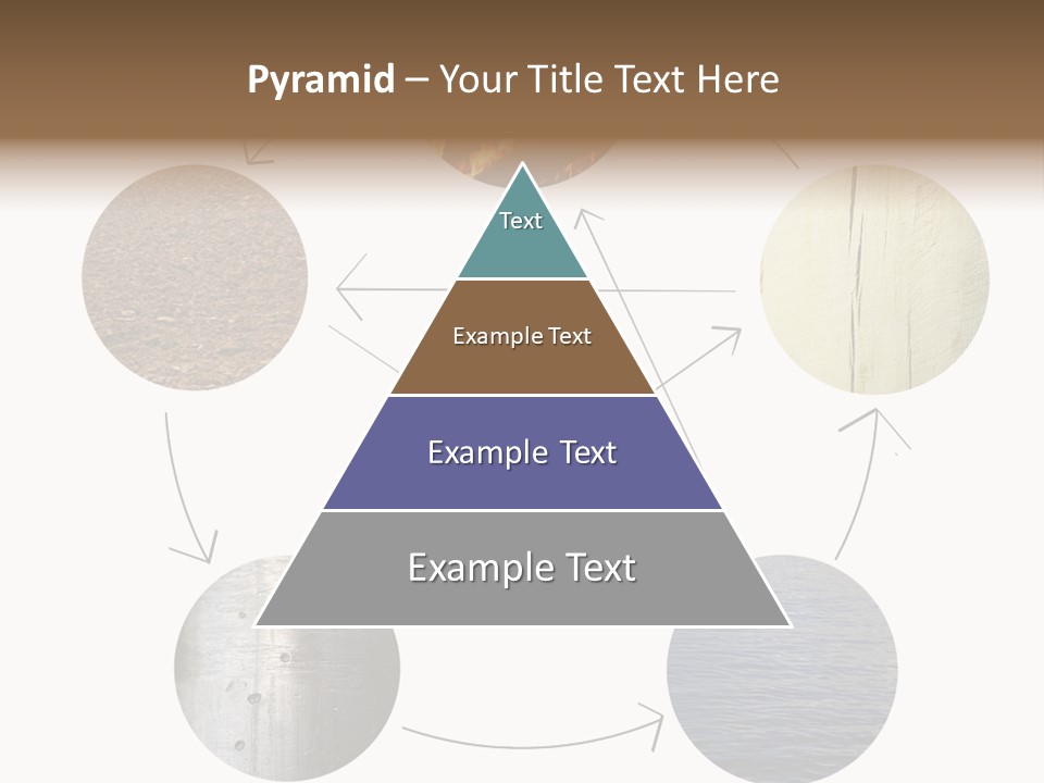 Five Elements Isolated Element PowerPoint Template
