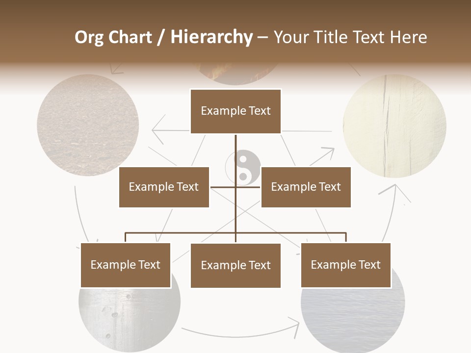 Five Elements Isolated Element PowerPoint Template