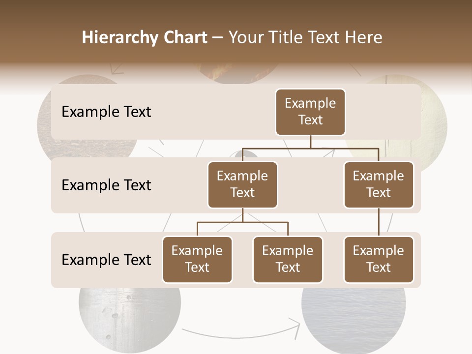 Five Elements Isolated Element PowerPoint Template