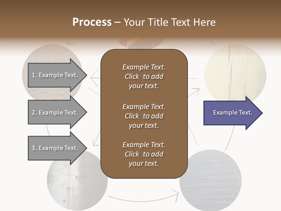 Five Elements Isolated Element PowerPoint Template