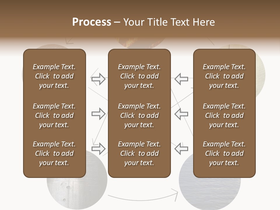 Five Elements Isolated Element PowerPoint Template