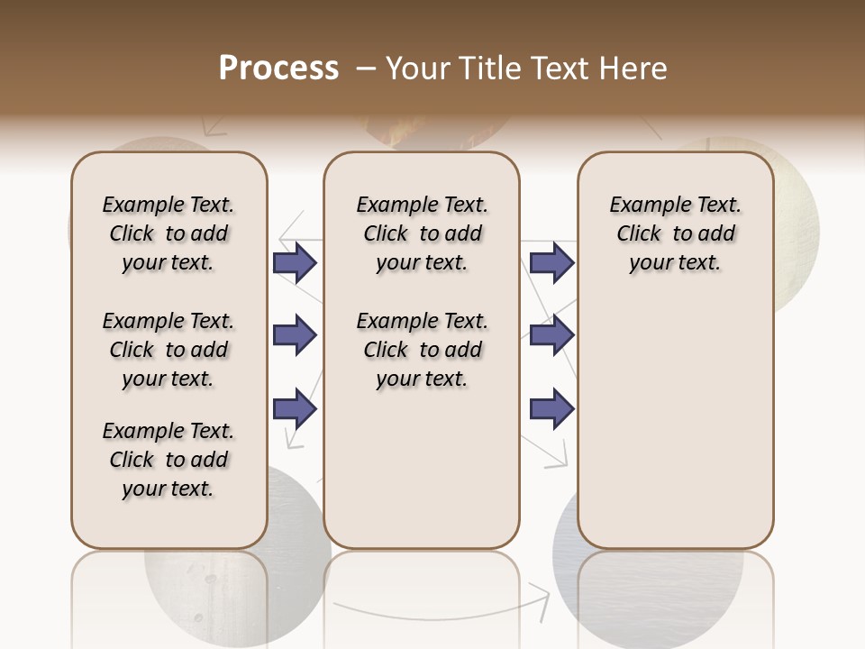 Five Elements Isolated Element PowerPoint Template