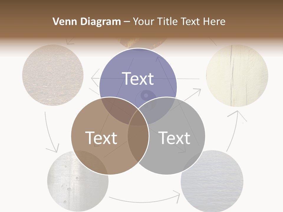 Five Elements Isolated Element PowerPoint Template
