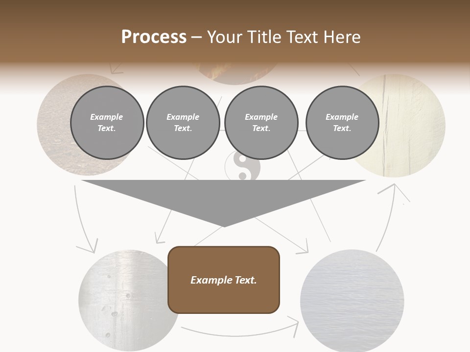 Five Elements Isolated Element PowerPoint Template
