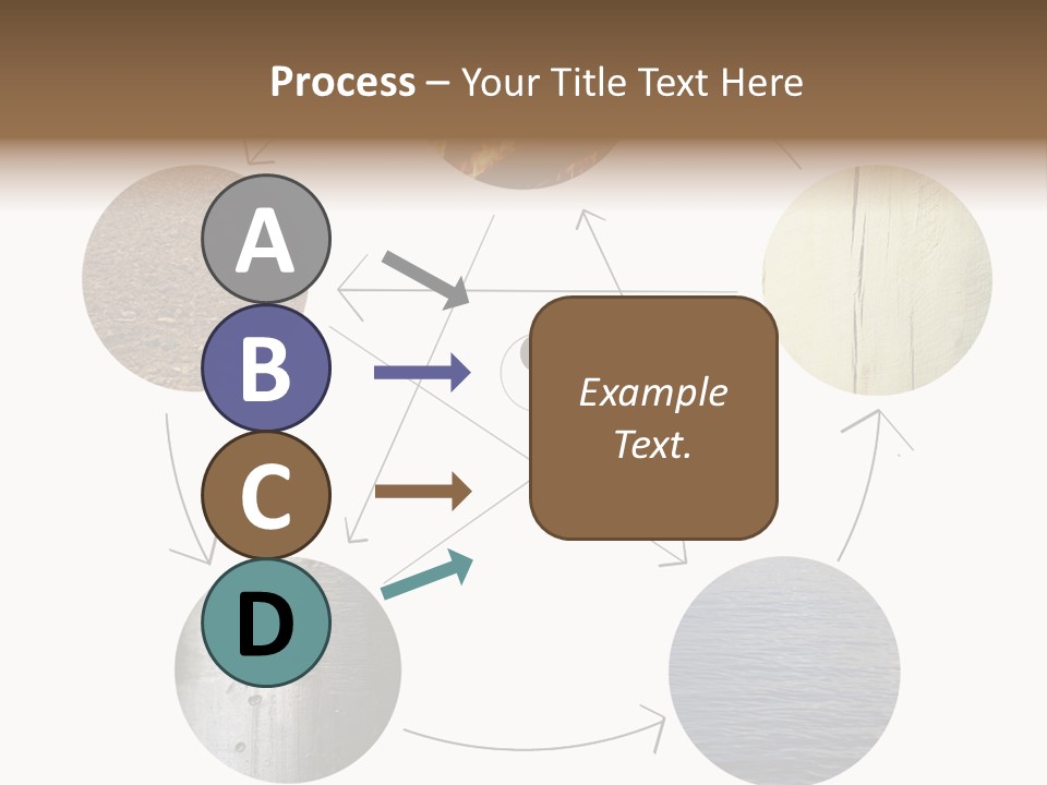Five Elements Isolated Element PowerPoint Template