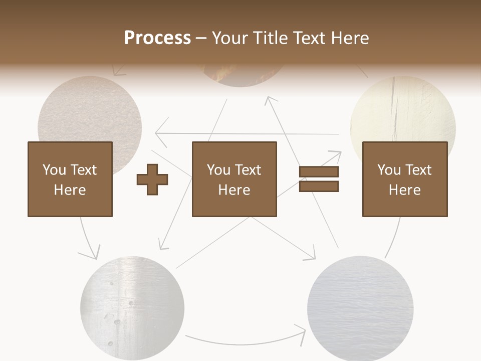 Five Elements Isolated Element PowerPoint Template