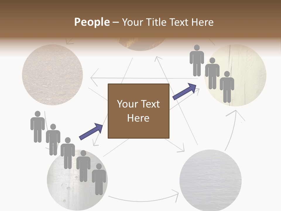 Five Elements Isolated Element PowerPoint Template