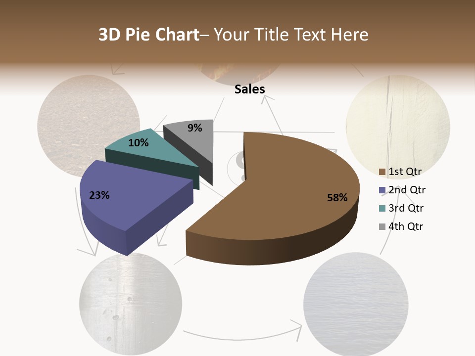 Five Elements Isolated Element PowerPoint Template