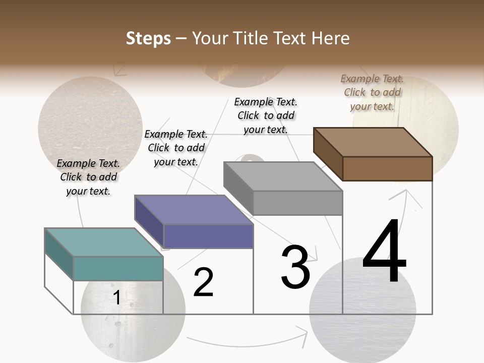 Five Elements Isolated Element PowerPoint Template