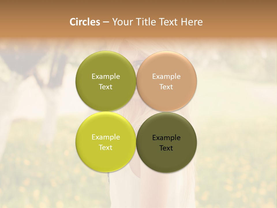 Skin Fresh Blonde PowerPoint Template