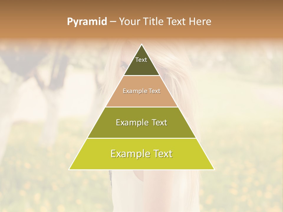 Skin Fresh Blonde PowerPoint Template