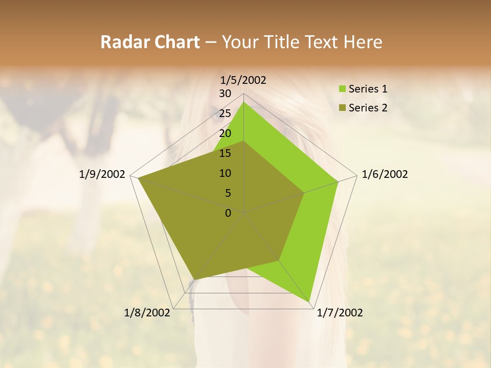 Skin Fresh Blonde PowerPoint Template