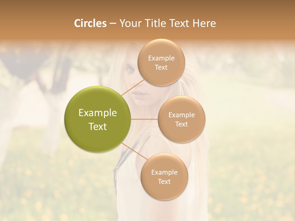 Skin Fresh Blonde PowerPoint Template