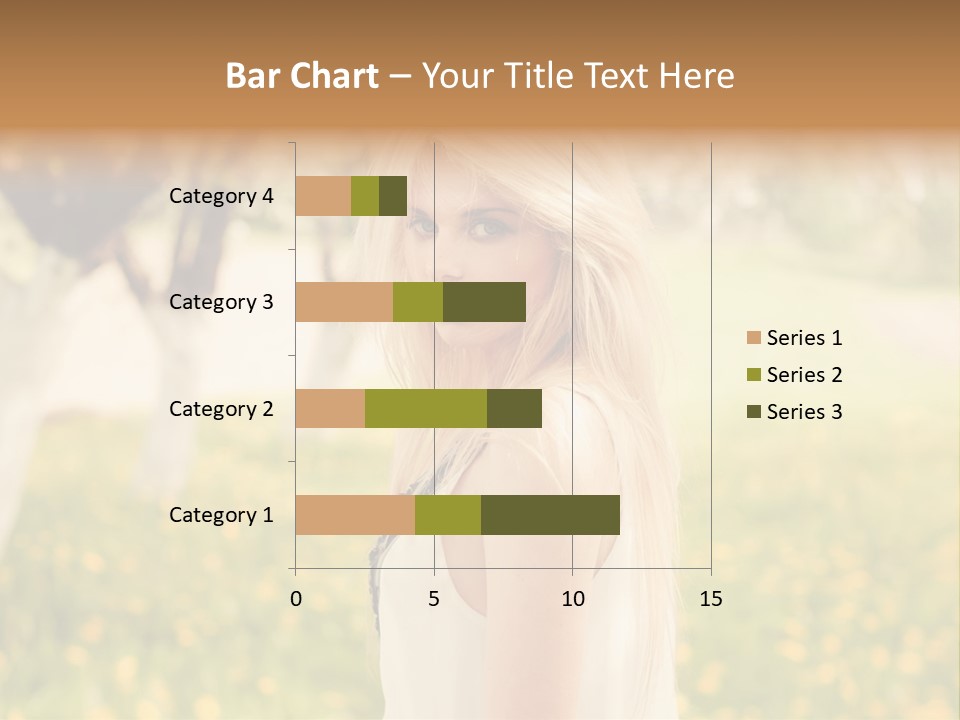 Skin Fresh Blonde PowerPoint Template