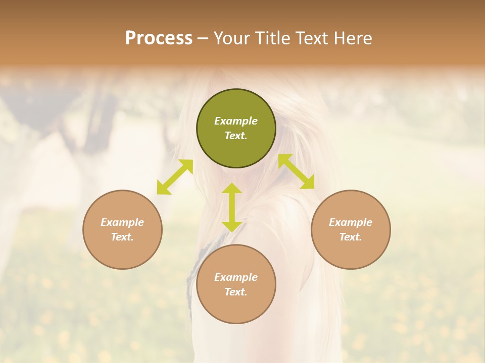 Skin Fresh Blonde PowerPoint Template