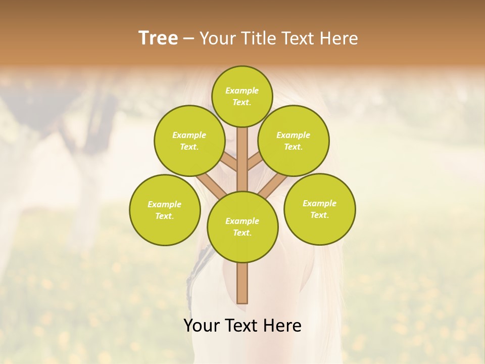 Skin Fresh Blonde PowerPoint Template