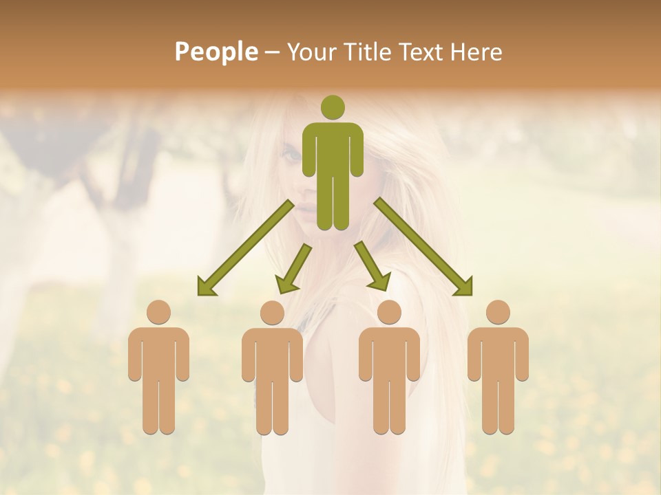 Skin Fresh Blonde PowerPoint Template