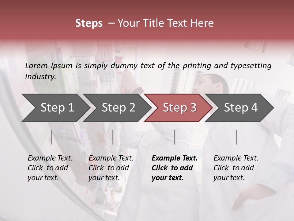 Man Uniform Work PowerPoint Template