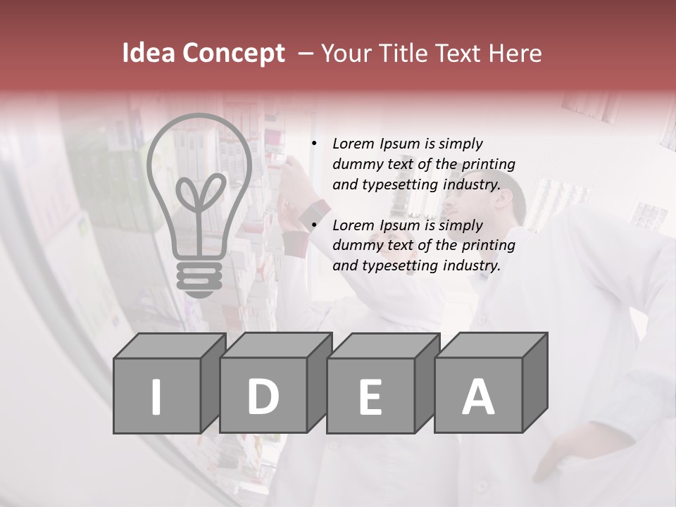 Man Uniform Work PowerPoint Template