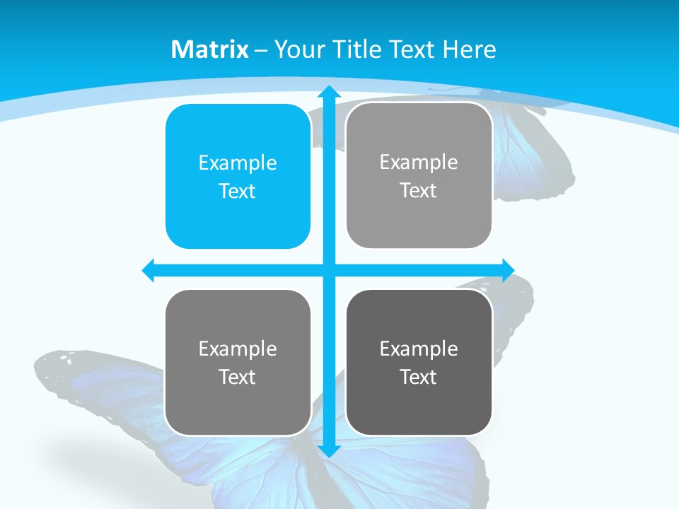 Two White Summer PowerPoint Template