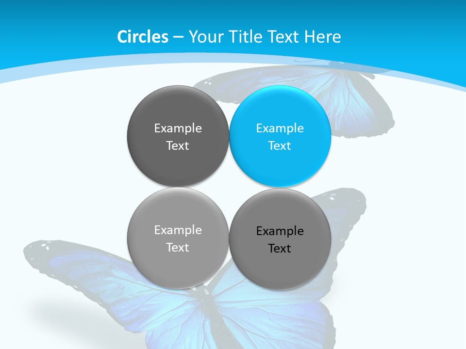 Two White Summer PowerPoint Template