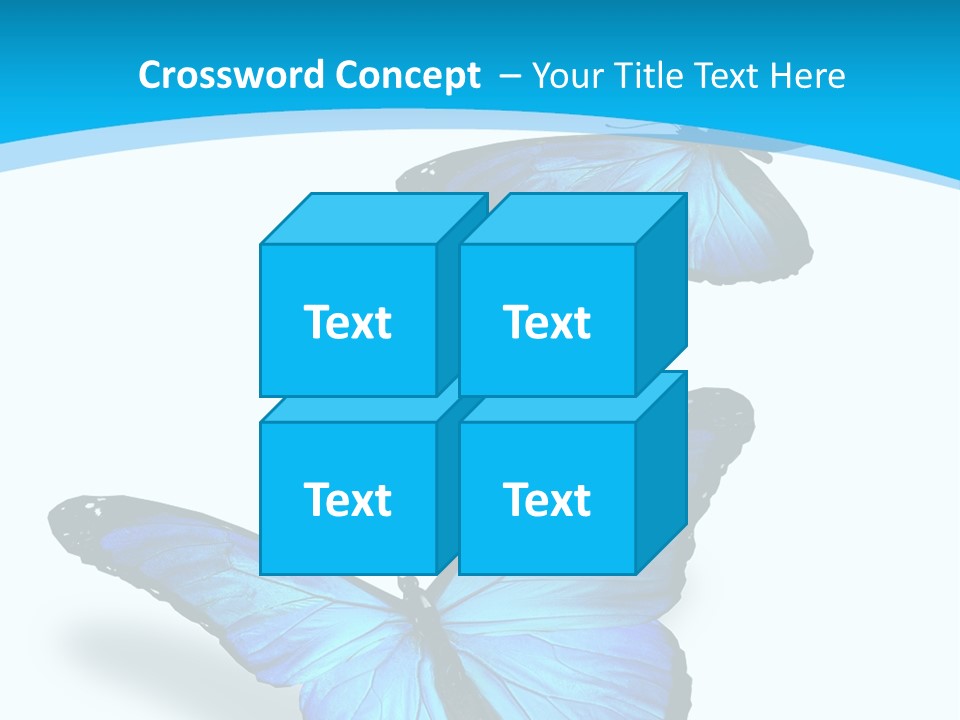 Two White Summer PowerPoint Template