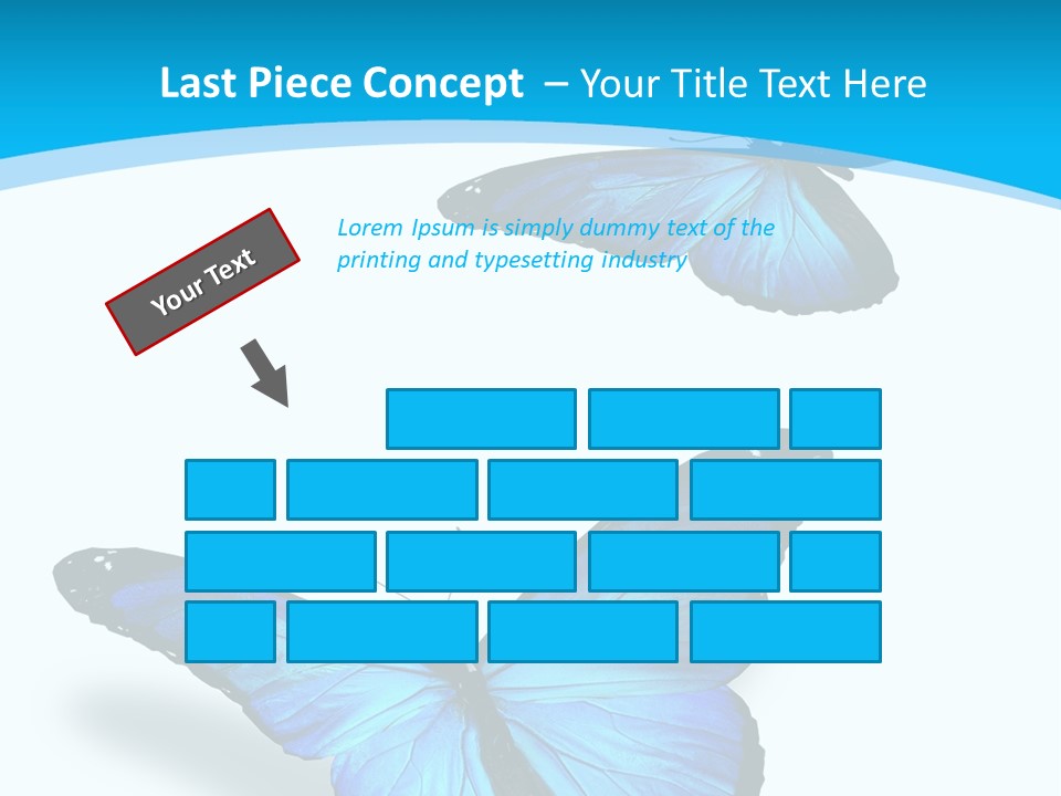 Two White Summer PowerPoint Template