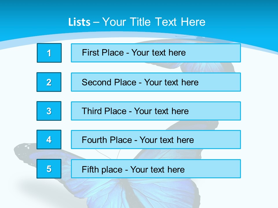 Two White Summer PowerPoint Template