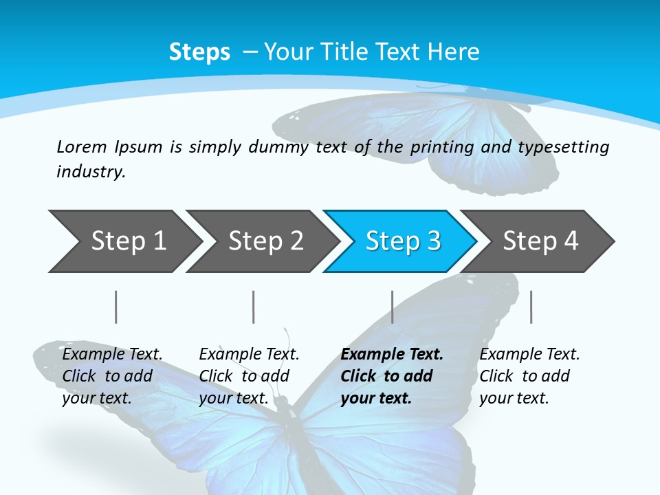 Two White Summer PowerPoint Template