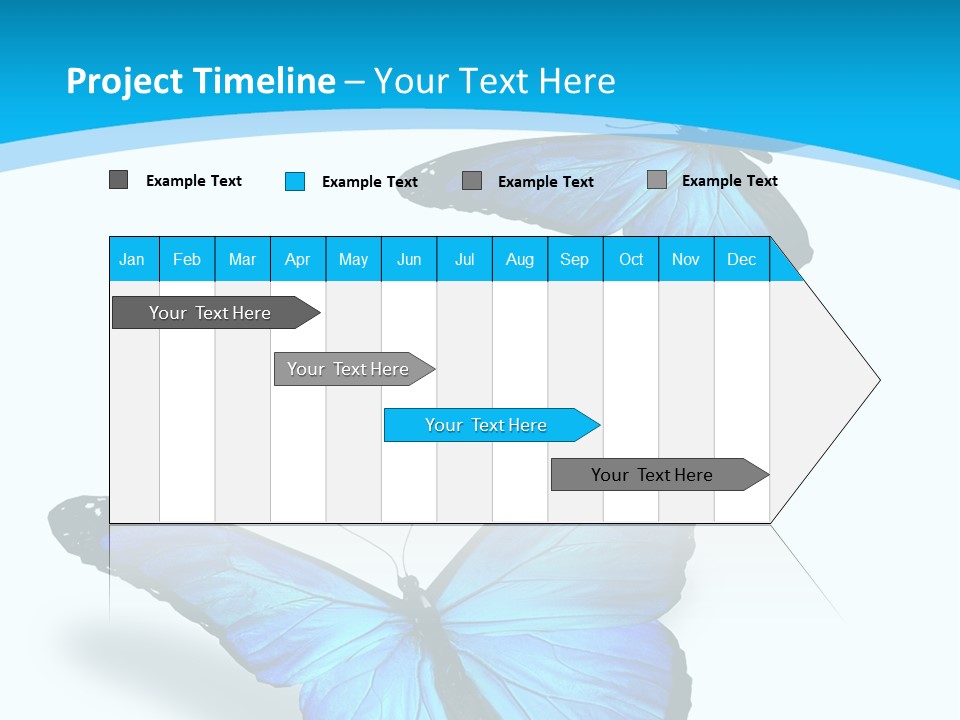 Two White Summer PowerPoint Template