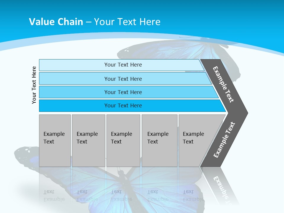 Two White Summer PowerPoint Template