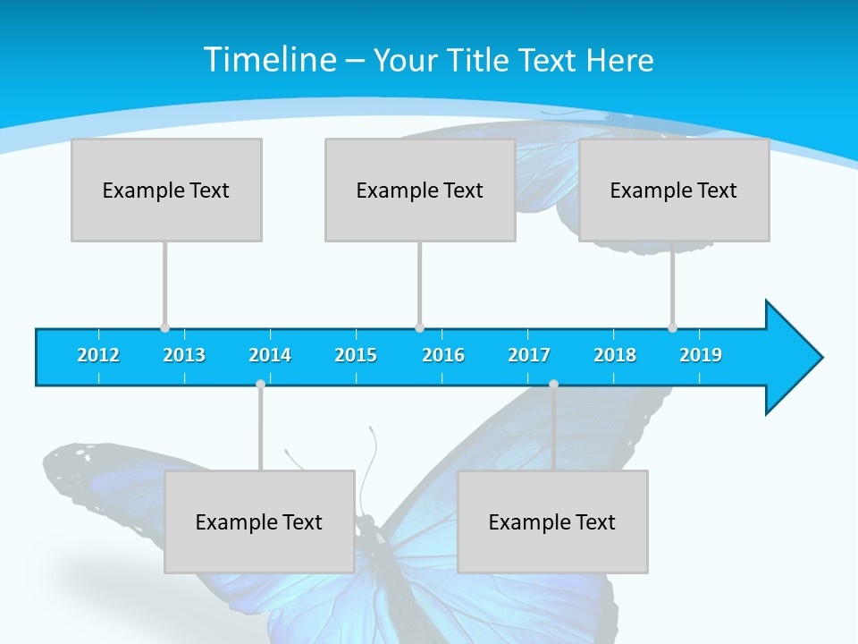 Two White Summer PowerPoint Template