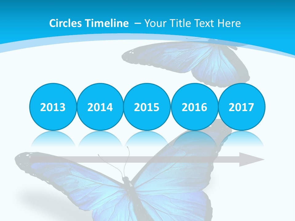 Two White Summer PowerPoint Template