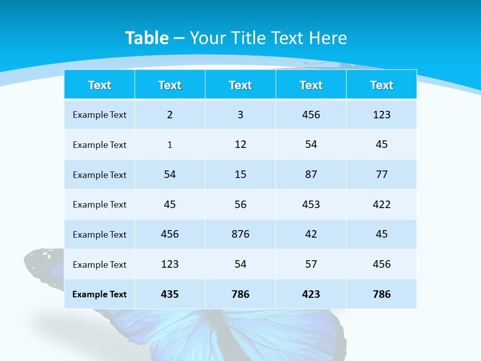 Two White Summer PowerPoint Template