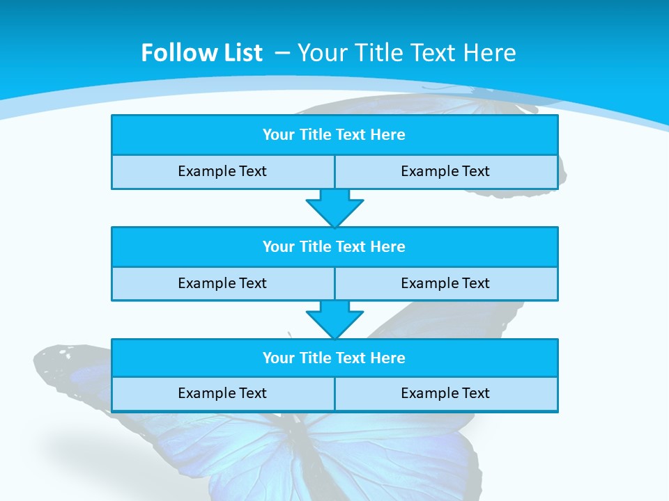 Two White Summer PowerPoint Template