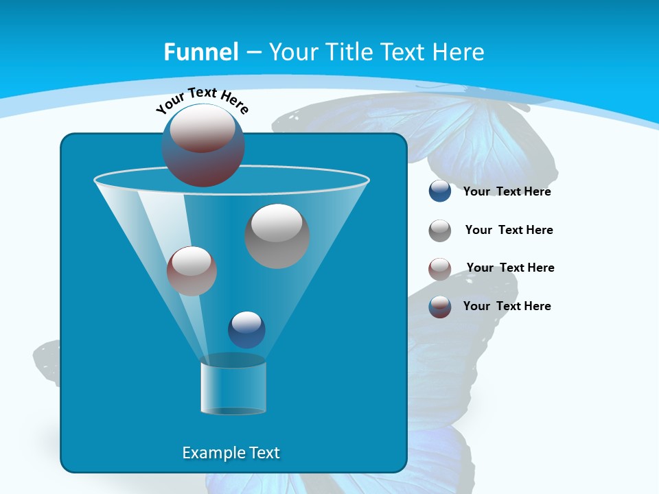 Two White Summer PowerPoint Template
